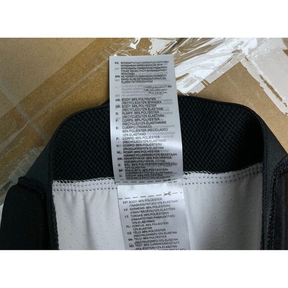 Adidas 3/4 Knee pad‎ compression Tights white small mens - Picture 3 of 5